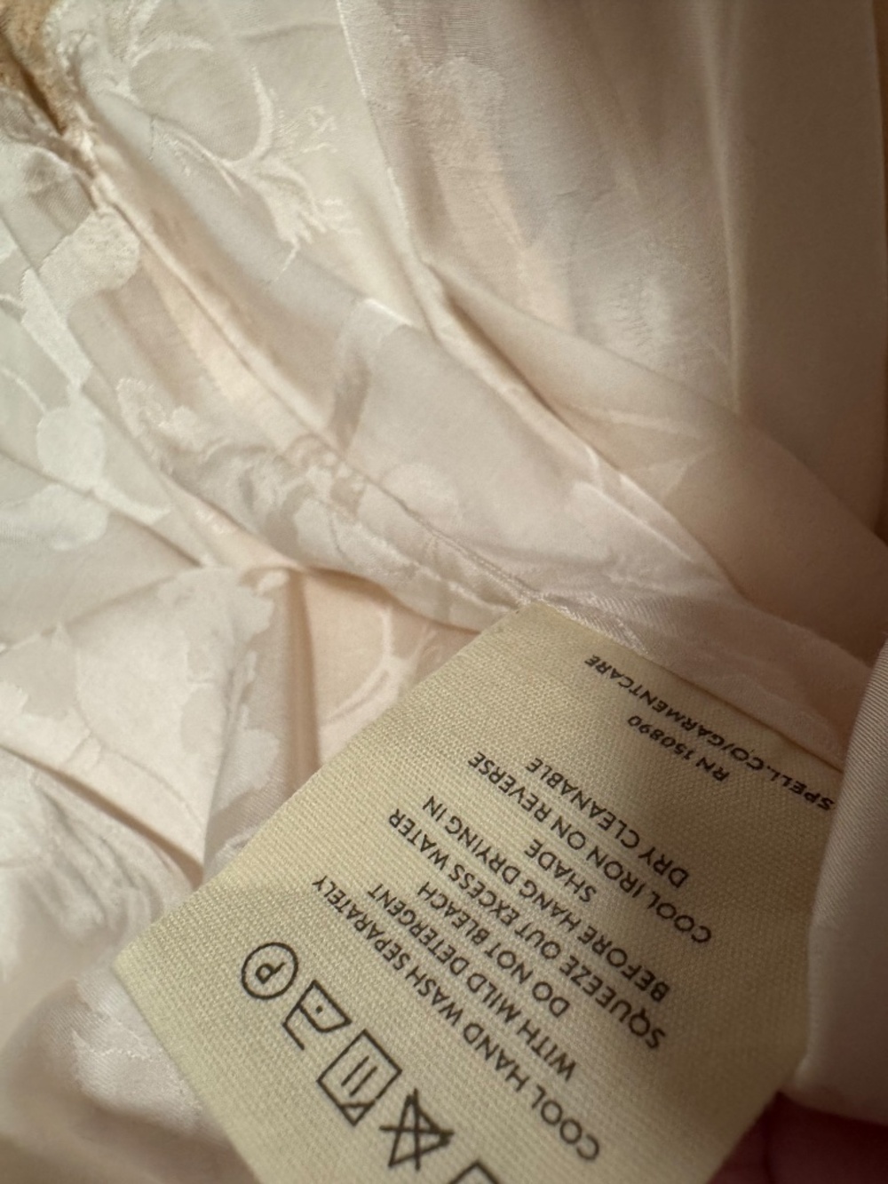 NWT Spell Oceans Gown Ivory Medium - Picture 10 of 14
